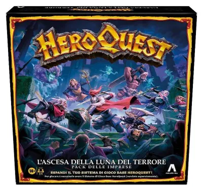Immagine prodotto di HeroQuest: L’Ascesa della Luna del Terrore – Miniature – Hasbro – 2-5 giocatori – 14+