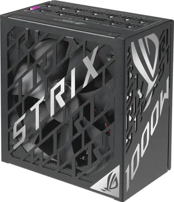 Zdjęcie produktu dla ASUS ROG STRIX-1000P-GAMING, 1000 W, 100 - 240 V, Aktywne, 130 W, 1000 W, 130 W