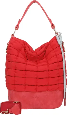 Produktbild von Fritzi aus Preußen Schultertasche Umhängetasche Brigitte X Fritzi Olga Limited Bubble Hobo Bag Real Red rot