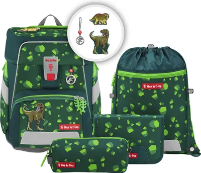 Obrázek produktu pro Step by Step SPACE školní taška „Dino Targo“, 5dílná sada