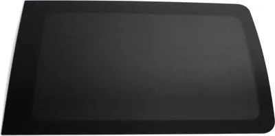 Productafbeelding van Zijruit voor VW T5 (2003-2015), veiligheidsglas, links, zwart, model L1