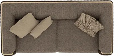 Produktbild von Wohnzimmer Sofa Zweisitzer Luxus Einrichtung Polster Textil Design Polstermöbel
