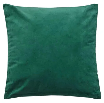 Produktbild von Sofakissen mit Füllung »Milano« HxB 45x45 cm Grün Dekokissen mit Komfort-Samt-Bezug und Reißverschluß mit Füllkissen Extra Weich Couchkissen 203572
