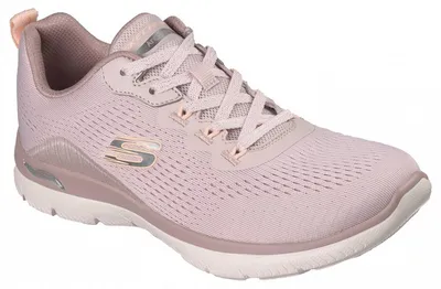 Image de Skechers WIP 150754-LTMV in Light Mauve Mesh/Synthetic/Peach Trim color size 37