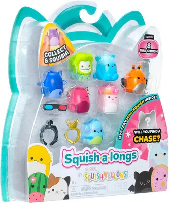 Obrázok produktu pre Squishmallows - Squish-a-longs - 8 figúrok - séria 1