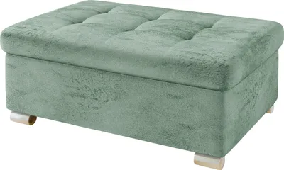 Produktbild von MIRJAN24 Polsterhocker Niko Groß, Stilvoll Sitzhocker vom Hersteller, Moderne Hocker (Farbe: Sorriso 08)