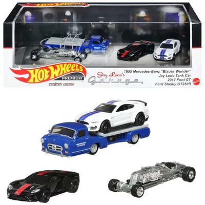 Obrázok produktu pre Hot wheels premium JAY LENO'S garáž sada 4 autíček hkc17