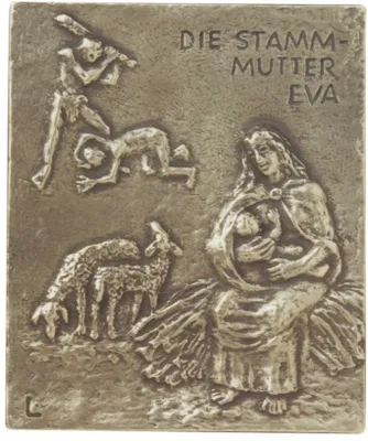 Produktbild von Eva Namenspatron-Bronzerelief (13 cm)