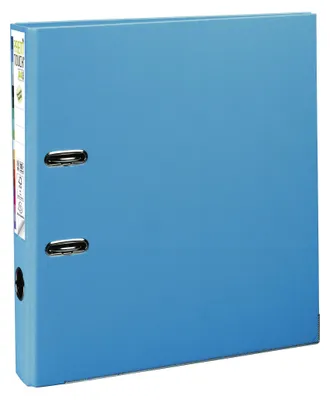 Produktbild von Ordner PREM'TOUCH aus PP mit 2 Ringen, Rücken 50mm, DIN A4 Überbreite Hellblau
