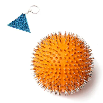 Produktbild von Massageball von Dr. Lyapko "Nadelball" 4,0 Ag Farbe: Orange