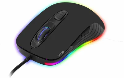 Produktbild von Inca IMG-348, rechts, Optisch, USB Typ-A, 3200 DPI, Schwarz