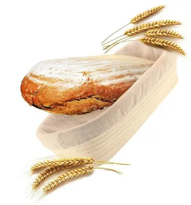 Image de Moule à pain en fibre de riz, en papier sulfurisé écologique, moule naturel pour un pain parfait, 1 pièce.
