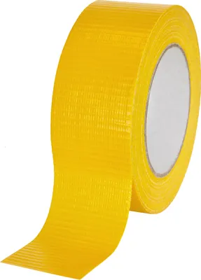 Produktbild von baytronic Gewebeband gelb 48 mm x 50 m