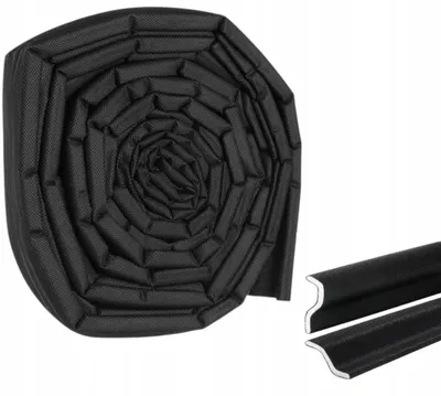 Obrázek produktu pro Ruhhy 26267 Samolepicí těsnění na okna a dveře 400 x 2,1 cm, černá