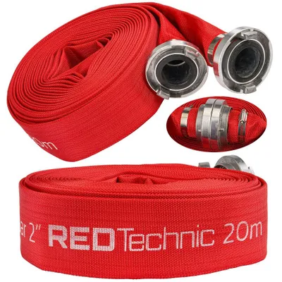 Produktbild von RED TECHNIC RTWS0067 Feuerwehrschlauch für Schmutzwasser und Klärgrube 20 m