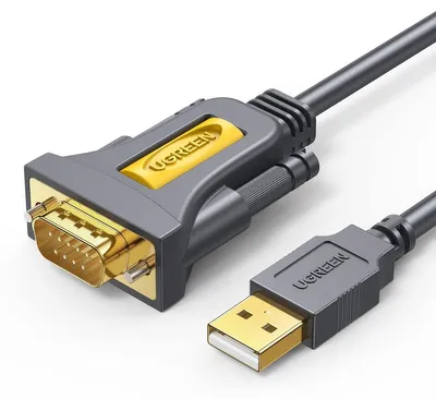 Image de Câble USB vers RS232, câble série USB DB9 avec chipset PL2303 (3 mètres)