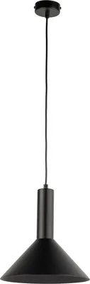 Zdjęcie produktu dla Lampa wisząca VITRUM czarna 1xE27x15W metal wym:120x26x26cm IP20 Sigma Lighting