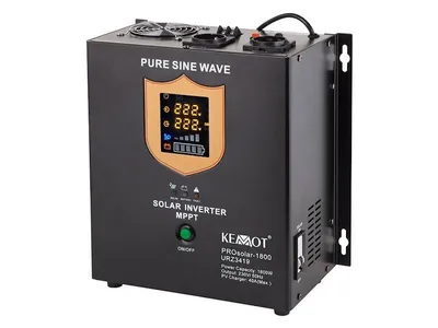 Obrázek produktu pro FVE Solární střídač měnič MPPT KEMOT PROsolar-1800 URZ3419, ostrovní