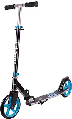 Produktbild von Hudora 14522 Scooter Hornet 200 schwarz/hellblau