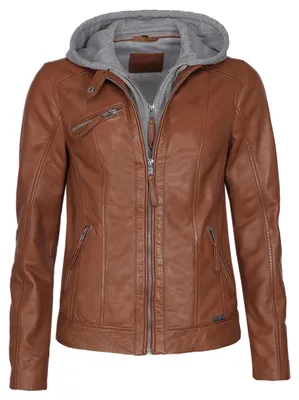 Produktbild von Mustang Lederjacke Damen cognac M