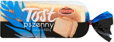 Zdjęcie produktu dla Oskroba Tost Pszenny 500G - Chleb Na Zakwasie, Bez Konserwantów