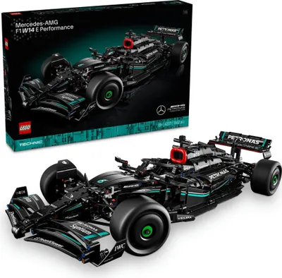 Produktbild von LEGO Technic Mercedes-AMG F1 W14 E Performance Set für Erwachsene, Maßstabsgetreuer Rennwagen-Modellbausatz, Sammlerstücke für Zuhause oder das Büro, Geschenke für Männer, Frauen, ihn oder sie 42171