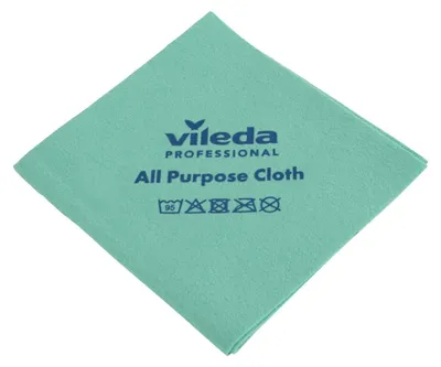 Produktbild von Vileda All Purpose Allzwecktuch, 38 x 40 cm, grün | Packung (1 Stück)