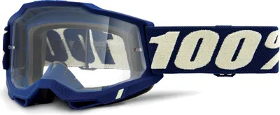 Produktbild von 100% Motocross Brille Accuri 2 Klar , marineblau