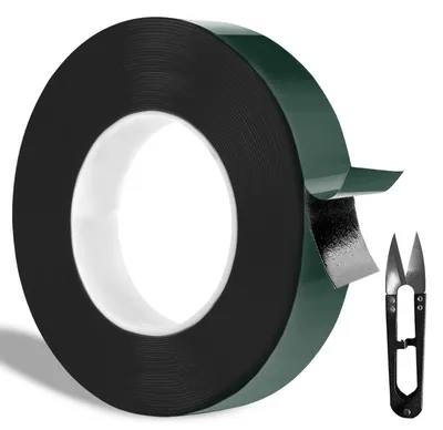 Doppelseitiges Klebeband extra stark, 25mm x 11m, schwarz