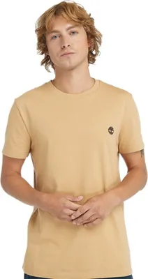 Immagine prodotto di T-shirt slim fit Timberland con logo ricamato, marrone M