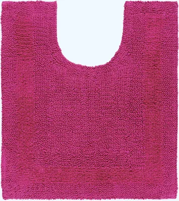 Immagine prodotto di HOMESCAPES Tappeto WC lampone 50x55 cm in 100% cotone