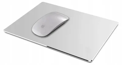 Produktbild von Vortex Aluminium-Mauspad für PC und Apple Magic Mouse, Weiß LAPWP-14 0151