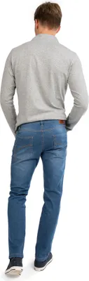 Produktbild von Club of Comfort - Herren Gürtel mit Stretch Funktion (73), Farbe:Marine (41), Länge:90