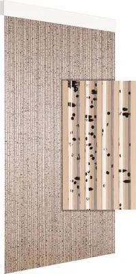Produktbild von Türvorhang Calisto 90x210 cm schwarz