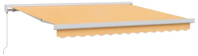 Obrázok produktu pre Stiahovacia markíza, farba piesok, rozmer 450 × 300 cm, materiál: plátno a hliník