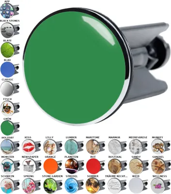 Produktbild von SANILO® Waschbeckenstöpsel, Grün