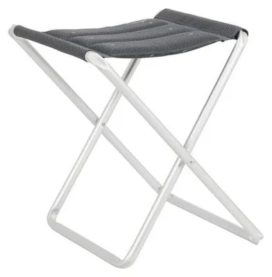 Image de Chaise pliante - Aluminium - Gris foncé