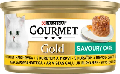 Zdjęcie produktu dla GOURMET GOLD Savoury Cake Kurczak i marchewka 85g
