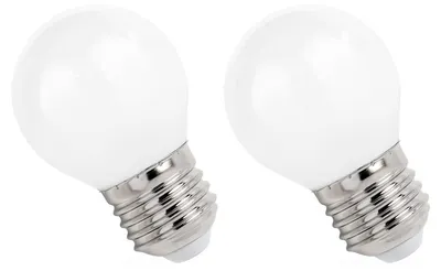 Produktbild von Spectrum E27 LED Lampe 1W 90lm 2700K Warmweiß 230V 2 Stück