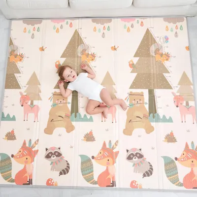Immagine prodotto di Tappetino da gioco pieghevole e impermeabile per bambini, 150 x 180 cm