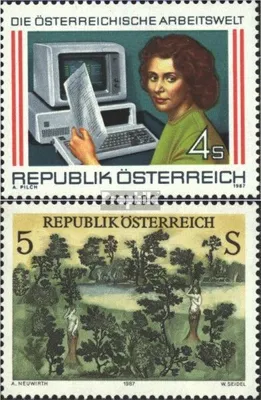 Produktbild von Briefmarken Österreich 1987 Mi 1902,1903 (kompl.Ausg.) gestempelt Sondermarken