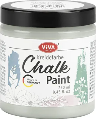 Produktbild von ViVA DECOR Chalk Paint - Kreidefarbe 250 ml - Silver Moon