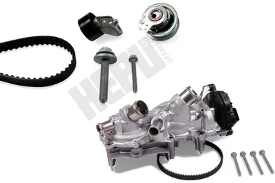 Produktbild von HEPU PK55010 Zahnriemensatz + Wasserpumpe für VW T-Roc (A11) Golf VIII Schrägheck (CD1) GOLF VIII Variant (CG5) POLO (AW1, BZ1) T-Cross (C11) Taigo