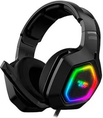 Productafbeelding van KeepOut HX901, Kabel, Gaming, 20 - 20000 Hz, 396 g, Hoofdtelefoon met microfoon, Zwart