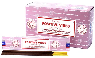 Produktbild von Satya Weihrauchstäbchen, 15g - Für positive Vibes