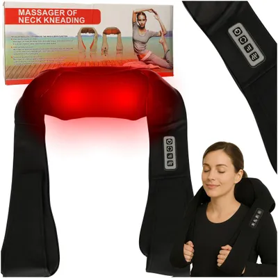Obrázek produktu pro Shiatsu masážní masážní límec na krk a záda