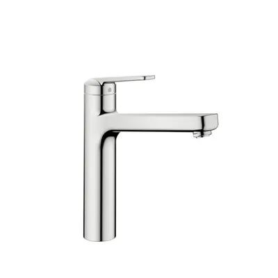 Produktbild von KWC 10.661.023.000FL, Ziehen, Chrom, Messing, Hebelgriffe, Einzelbild, 3/8"