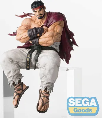 Productafbeelding van SEGA PRODUCTEN - Ryu figuur, zittend, 14 cm, Street Fighter VI