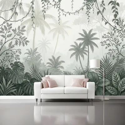 Zdjęcie produktu dla Tapeta flizelinowa "Tropikalna dżungla", 350 x 256 cm