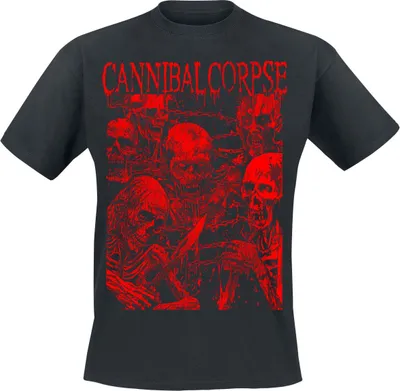 Produktbild von Cannibal Corpse T-Shirt Herren Undead March schwarz L